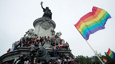 Thousands march in Paris' first LGBT pride since lockdown Thousands march in Paris' first LGBT pride since lockdown