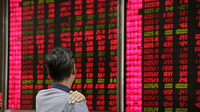 Asian shares lower on U.S. inflation jitters Asian shares lower on U.S. inflation jitters