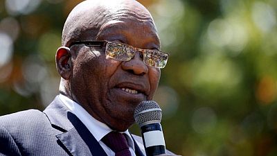 S.Africa's ex-President Zuma to be eligible for parole after around 4 months, says minister S.Africa's ex-President Zuma to be eligible for parole after around 4 months, says minister