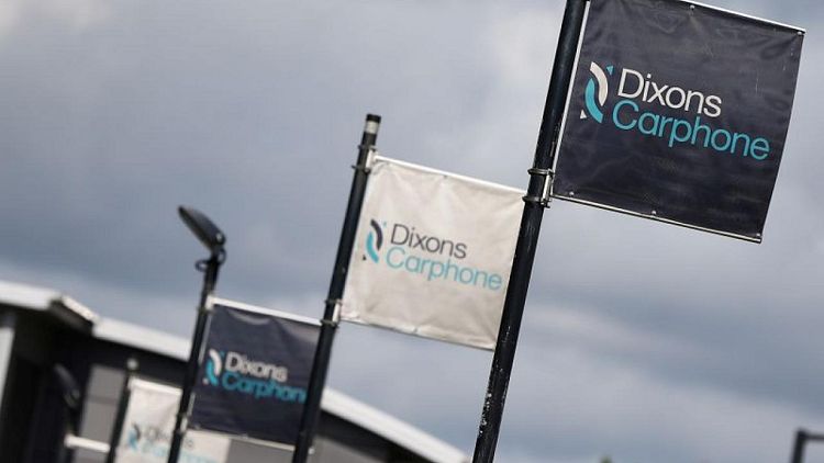 Britain's Dixons Carphone posts 34% profit jump as online sales help