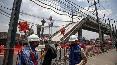 Mexico's Slim to repair collapsed metro line, president says Mexico's Slim to repair collapsed metro line, president says