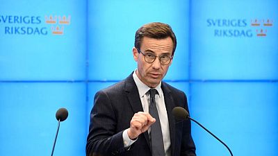 Swedish right-wing hopeful seeks to woo centrists in PM bid Swedish right-wing hopeful seeks to woo centrists in PM bid