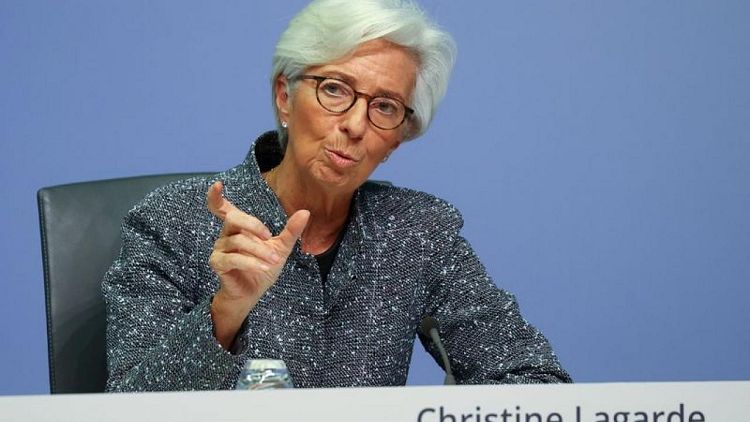Euro zone recovery faces risks from virus mutations, ECB's Lagarde says