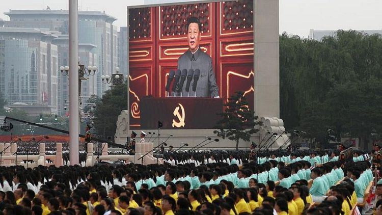 Xi advierte contra el acoso extranjero en el centenario del Partido Comunista de China