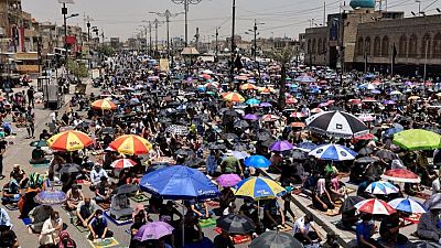 Iraqis protest over power, water cuts amid heat wave Iraqis protest over power, water cuts amid heat wave