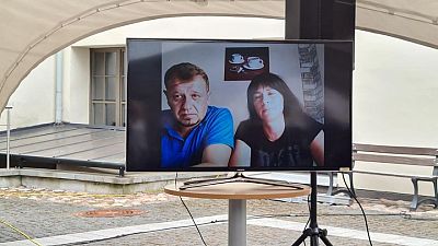 Detained Belarus dissident's girlfriend graduates in absentia Detained Belarus dissident's girlfriend graduates in absentia
