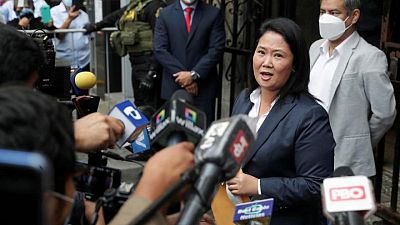 Peru's government rejects Fujimori call for international audit for June 6 poll Peru's government rejects Fujimori call for international audit for June 6 poll