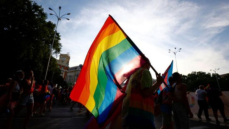 Madrid's gay pride returns after COVID cancellation