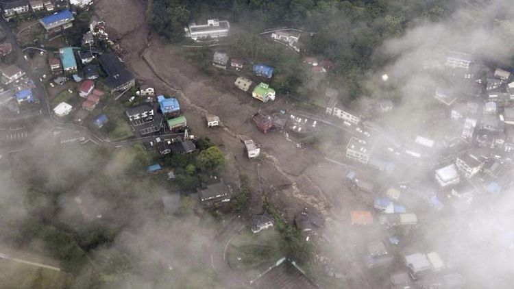 Japan resumes rescue work after deadly landslides, 20 missing-Kyodo