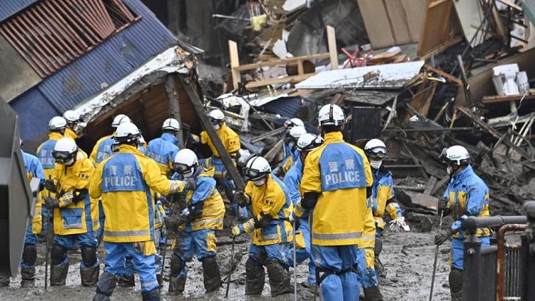 Three dead, 113 missing in Japan after heavy rains trigger landslides