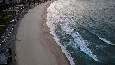Sparse showing at Sydney's beaches during COVID-19 lockdown Sparse showing at Sydney's beaches during COVID-19 lockdown