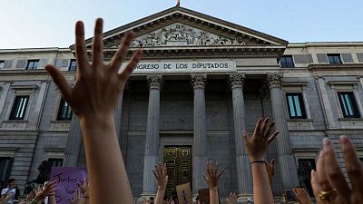 Spain says non-consensual sex is rape, toughens sexual violence laws Spain says non-consensual sex is rape, toughens sexual violence laws