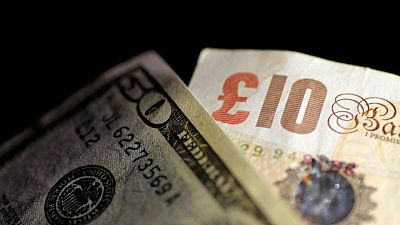 Pound plumbs month's low as stock rout hits risk currencies