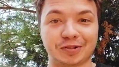 Belarusian dissident arrested in plane grounding appears to resurface online Belarusian dissident arrested in plane grounding appears to resurface online