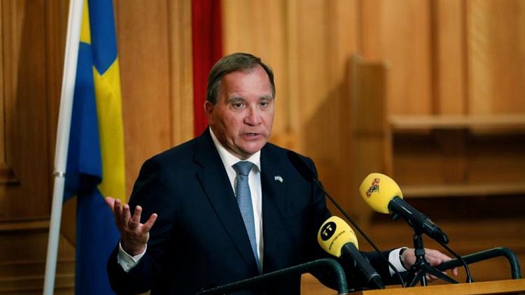 Swedish PM Lofven says to step down in November