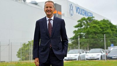 Volkswagen boss Diess gets contract extension Volkswagen boss Diess gets contract extension