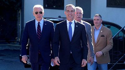 Biden to nominate Los Angeles Mayor Garcetti to be U.S. ambassador to India Biden to nominate Los Angeles Mayor Garcetti to be U.S. ambassador to India