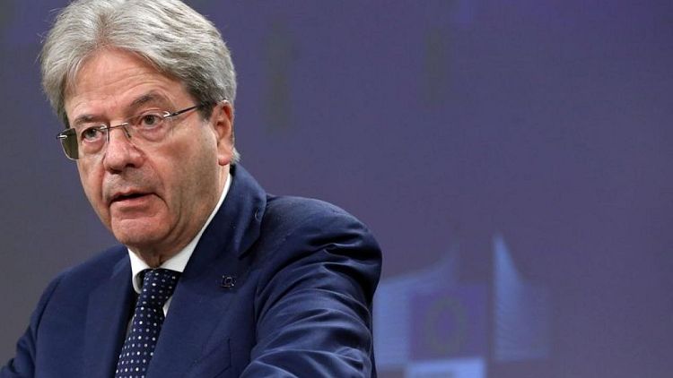 In overture to U.S., EU's Gentiloni says G20 deal is priority on corporate tax