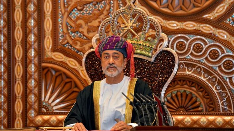 Oman's Sultan visits Saudi Arabia on first overseas trip