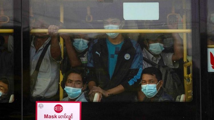 Myanmar military says to ramp up oxygen supply as COVID-19 cases surge