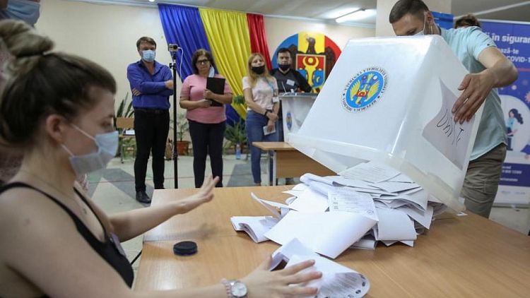 فوز حزب موال للغرب في الانتخابات البرلمانية في مولدوفا