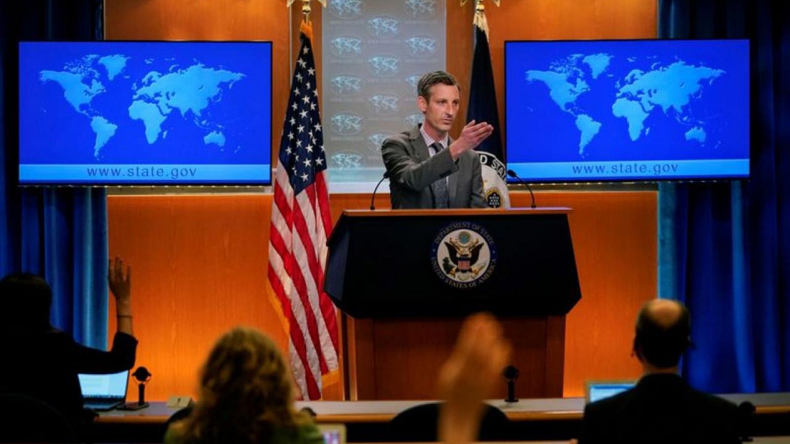 U.S. says will continue to hold Hong Kong authorities accountable