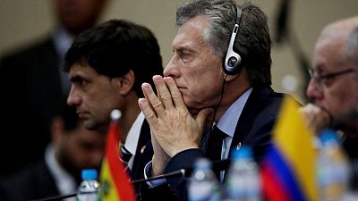 Gobierno de Argentina denuncia a expresidente Macri por envío de material bélico a Bolivia Gobierno de Argentina denuncia a expresidente Macri por envío de material bélico a Bolivia