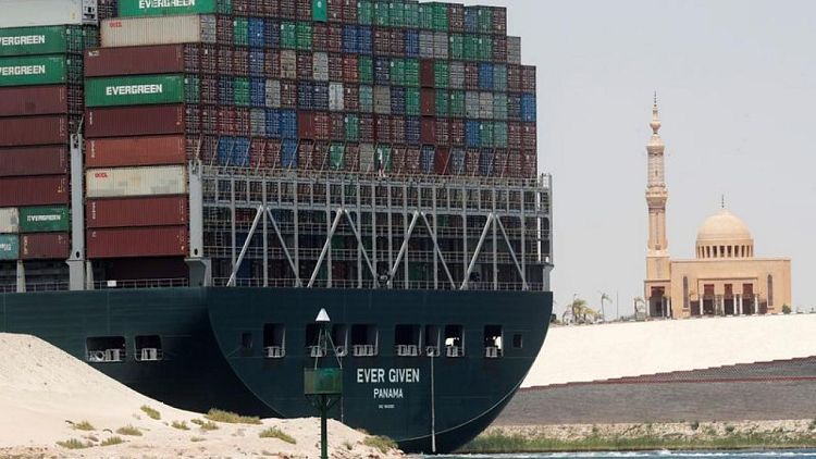مصدر: سفينة الحاويات إيفر جيفن تغادر المياه المصرية