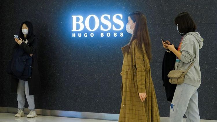 Germany's Hugo Boss expects 2021 revenue growth of 30-35%