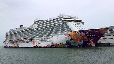All on Singapore cruise ship confined to cabins after suspected COVID-19 case All on Singapore cruise ship confined to cabins after suspected COVID-19 case