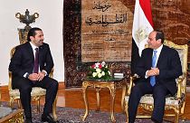 السيسي يستقبل الحريري ويؤكد على دعم مصر الكامل لمساره السياسي