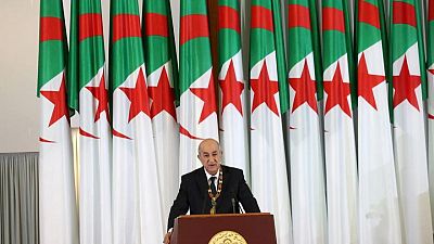 Algeria leader pardons protest movement members Algeria leader pardons protest movement members
