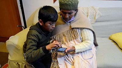 Bolivian parents go back to class to help their kids study online Bolivian parents go back to class to help their kids study online