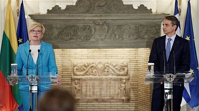 Greece offers Lithuania support over sharp rise in migrant numbers Greece offers Lithuania support over sharp rise in migrant numbers