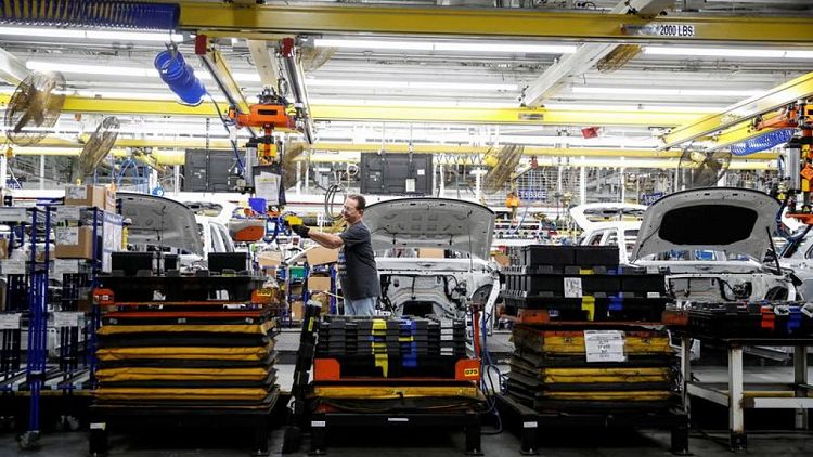 U.S. manufacturing output dips as chip shortage weighs on motor vehicles