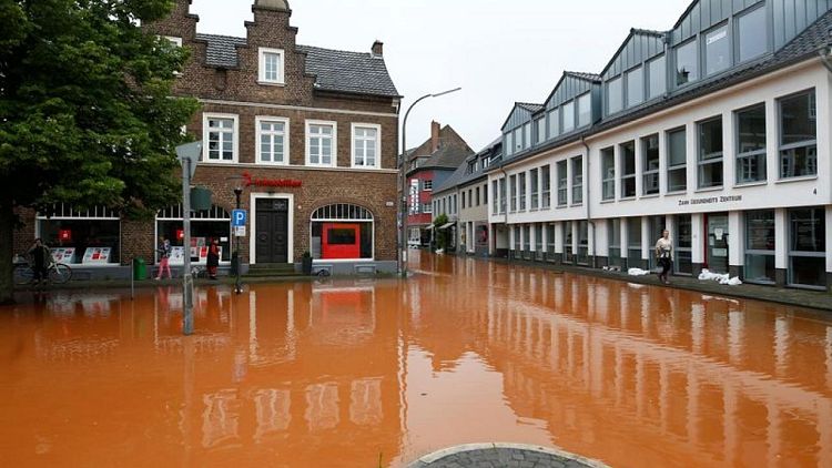 Further flooding feared in western Europe with death toll over 100