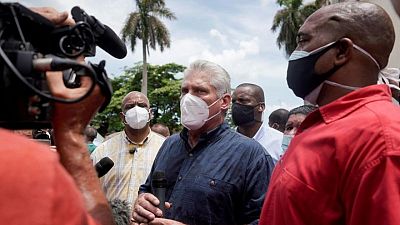 Cuban president rejects U.S. 'failed state' accusations Cuban president rejects U.S. 'failed state' accusations