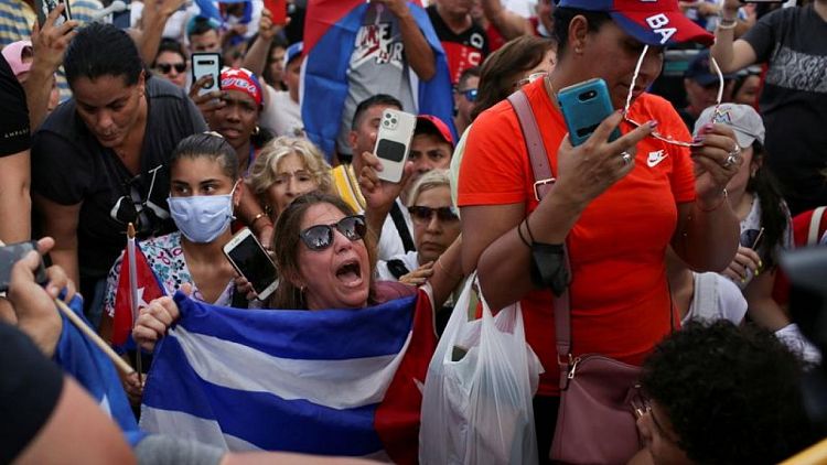 Fake news muddies online waters during Cuba protests