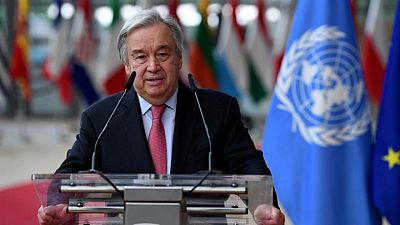 U.N. chief urges Taliban restraint, is concerned about women, girls