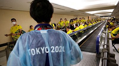 El primer caso de COVID en la villa olímpica de Tokio eleva la presión sobre el COI El primer caso de COVID en la villa olímpica de Tokio eleva la presión sobre el COI