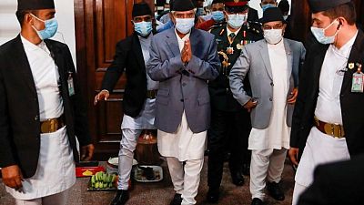 Nepal's new PM wins confidence vote amid coronavirus crisis Nepal's new PM wins confidence vote amid coronavirus crisis