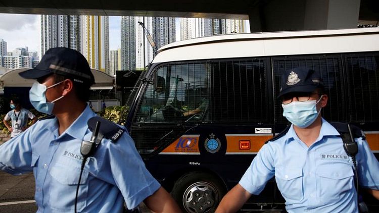 First person charged under HK security law found guilty of terrorism, inciting secession