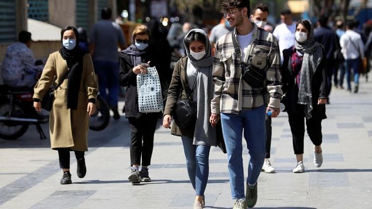 ارتفاع قياسي لإصابات كورونا في إيران لليوم الثاني على التوالي
