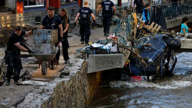 German floods cause insured losses of over $1.2 billion -MSK