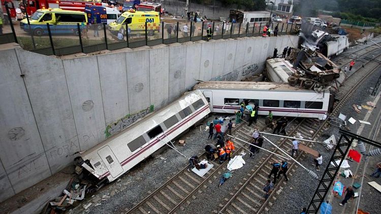 A juicio el maquinista del tren del peor accidente ferroviario de España en décadas