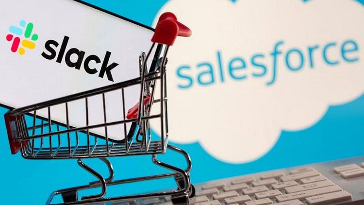 After $27.7 billion deal, Salesforce aims to connect companies via Slack