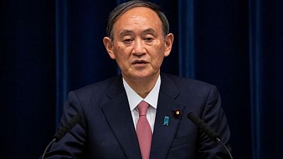 Japan PM Suga to meet with Pfizer CEO for early delivery of vaccine doses - media Japan PM Suga to meet with Pfizer CEO for early delivery of vaccine doses - media