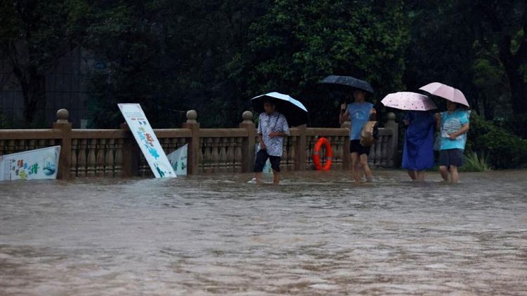 China orders immediate review of subway flood controls as rains continue