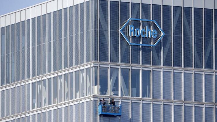 Roche keeps outlook as diagnostics power sales growth