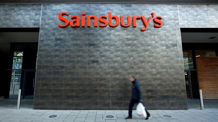 Shares in UK chain Sainsbury's jump 11% on report of buyout interest